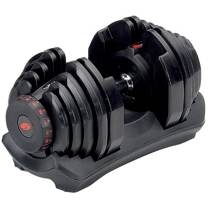 bowflex selectech 1090 adjustable dumbbell