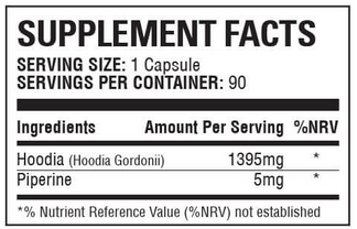 unique hoodia ingredients