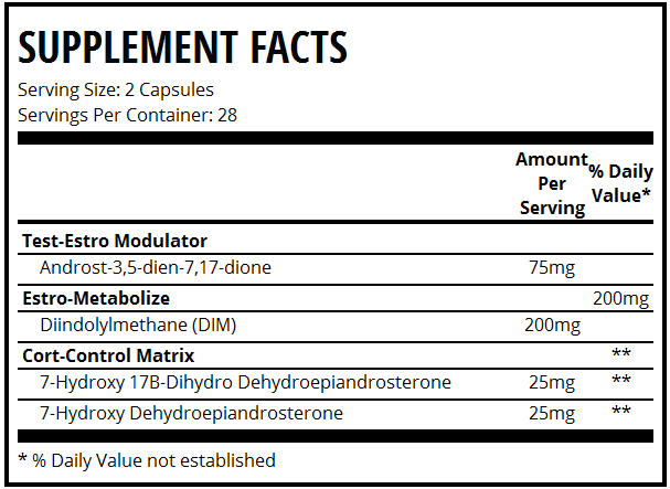 novaldren xt ingredients