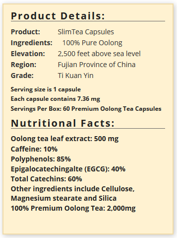 slimtea ingredients