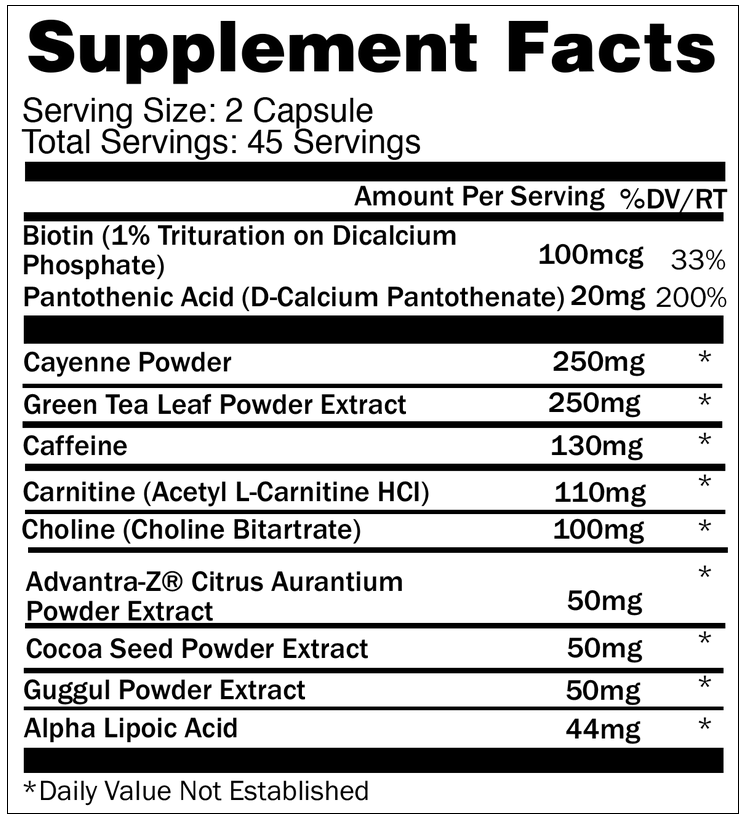 So Lean Fat Burner For Her is practically a complete weight loss and fitness supplement. It promotes fat loss, reduce craving and helps elevate physical performance. This product costs $30.99 in Amazon and is much expensive if you prefer to purchase directly on their website - $39.99 per bottle. I can't find any money back guarantee details from this product's Amazon page. The official website offers a 30-day return policy but I am unsure if they also offer any guarantee with regards to efficacy. Lean Fat Burner For Her Ingredients