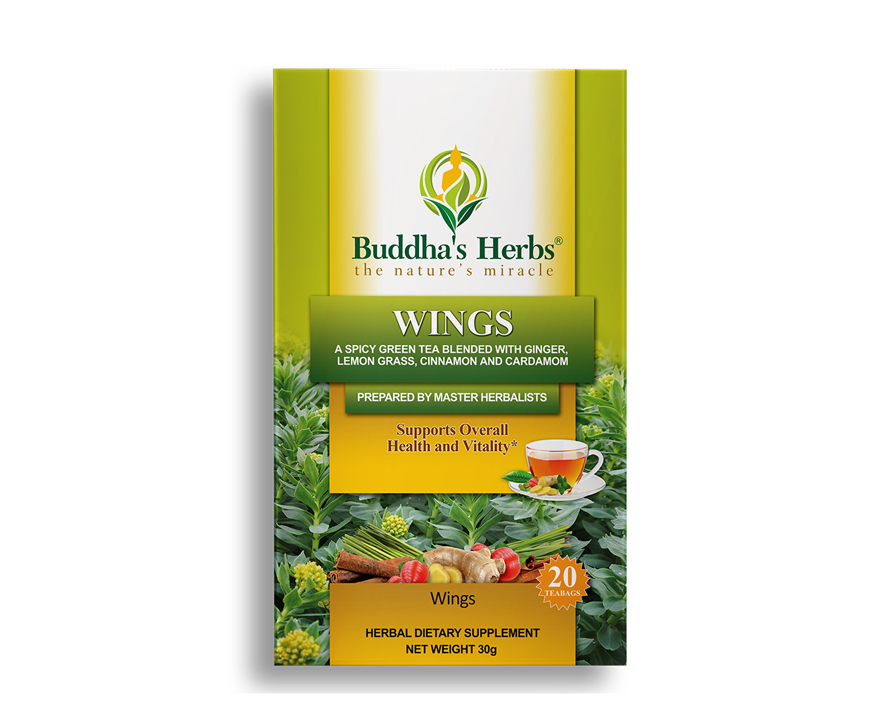 Wings Green Tea