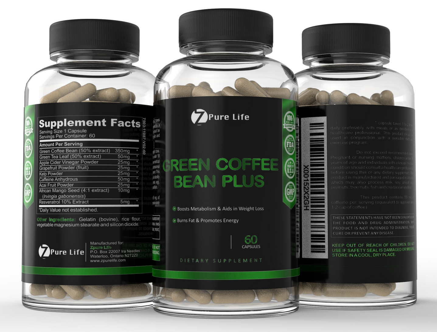 green coffee bean plus cpa