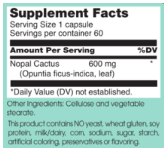 06 Carb Blocker ingredients