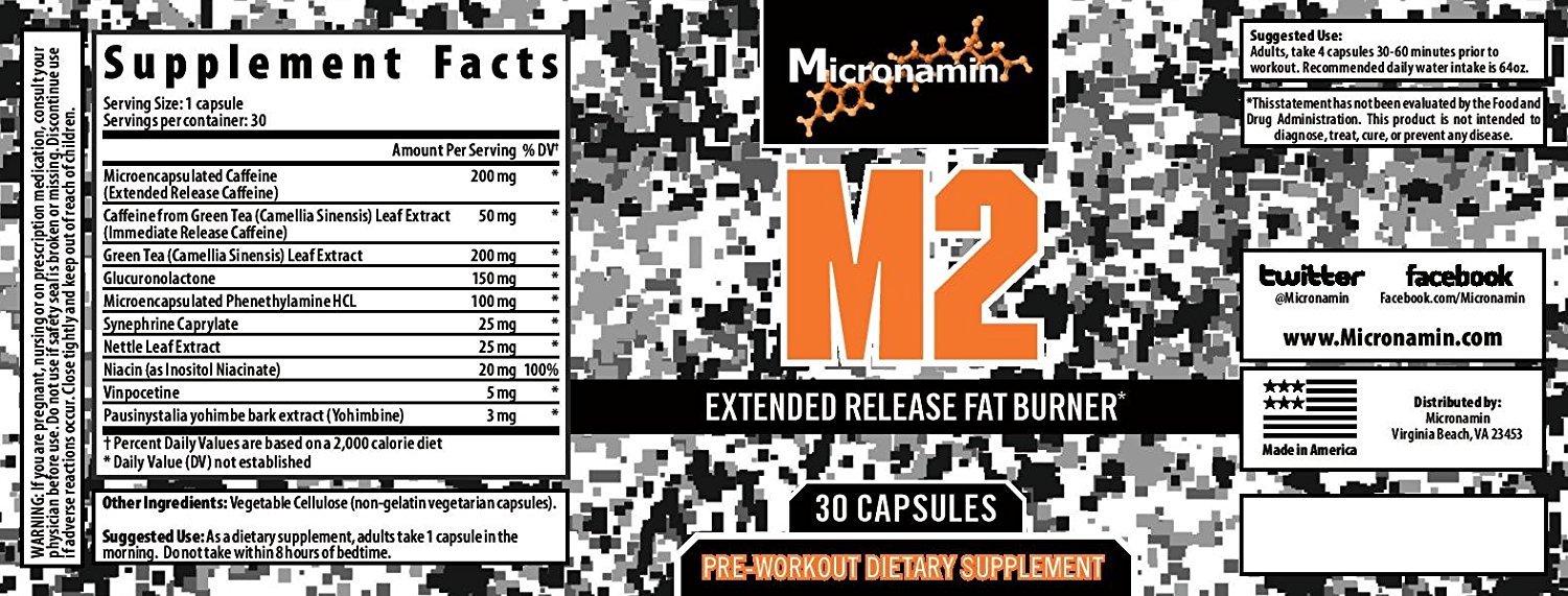 M2 Thermogenic label