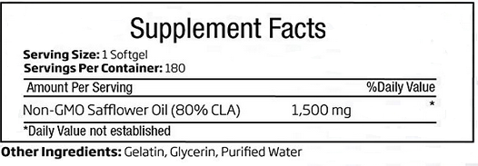CLA 1500 ingredients