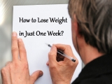 Effective One Week Diet to Lose Weight